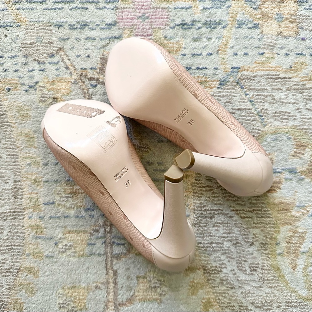 RED Valentino❗️See Size Description❗️Fishnet Peep Toes - Picture 3 of 8
